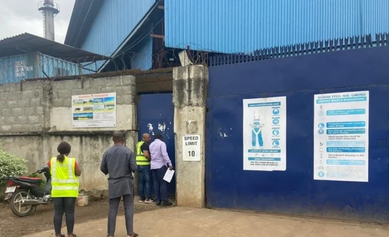 PICTORIAL: Lagos shuts six steel firms over environmental violations