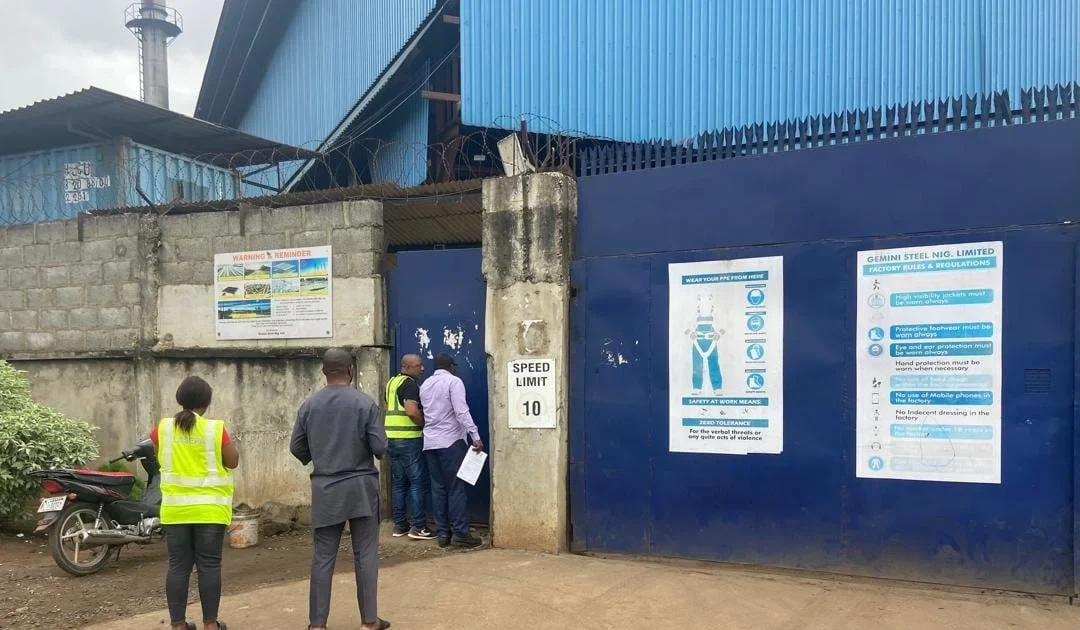 PICTORIAL: Lagos shuts six steel firms over environmental violations