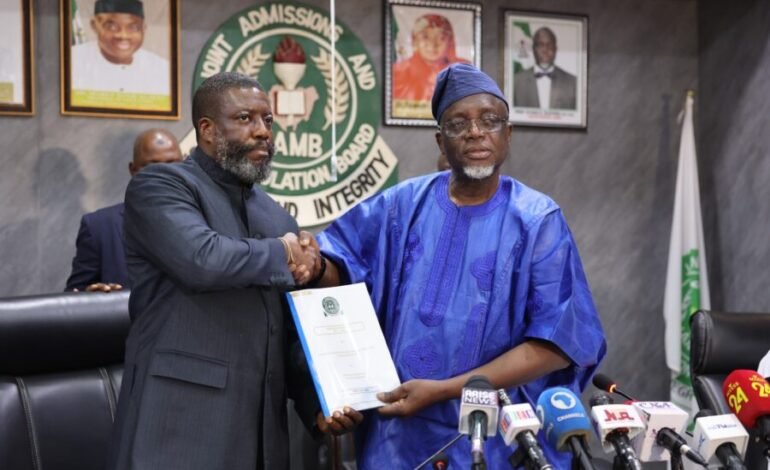 JAMB: Oloyede hands over to Aina, says UTME fee hike is inevitable 