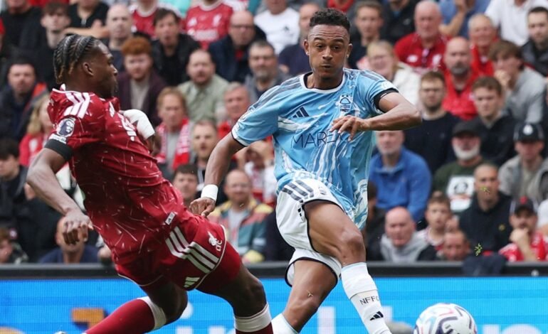 Premier League: Aina Stars  In Forest’s Thrilling Draw With Liverpool