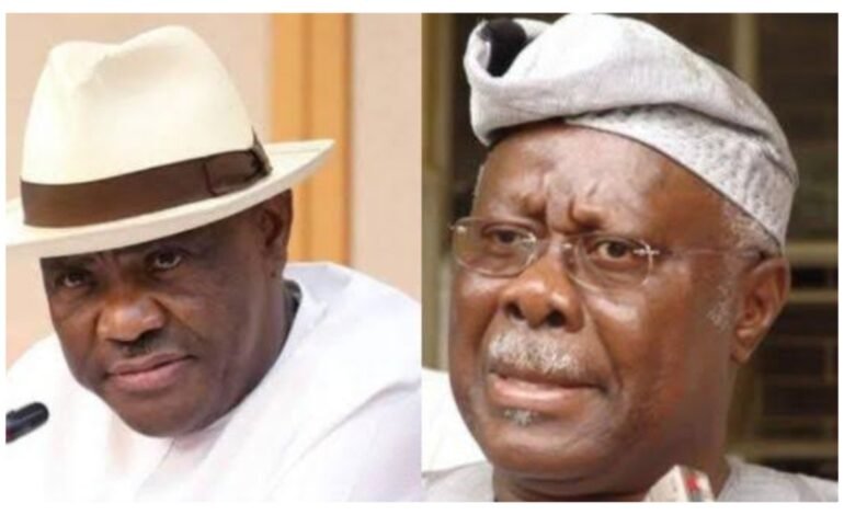 ‘His Maitama house, Rivers money’- Wike alleges Bode George is father of corruption