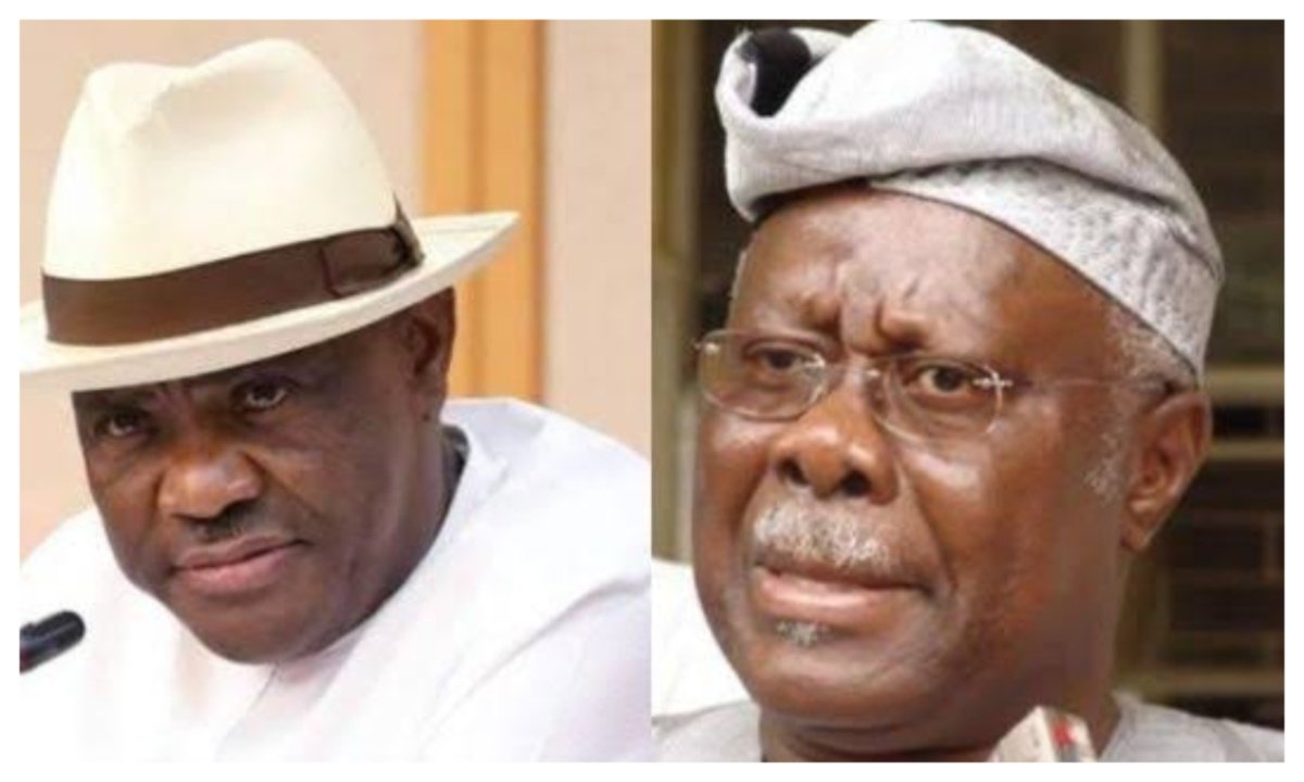 ‘His Maitama house, Rivers money’- Wike alleges Bode George is father of corruption