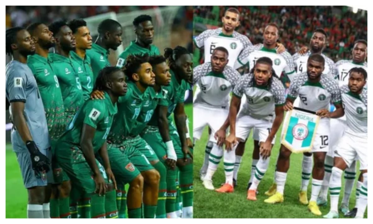 AFCON qualifiers: Guinea-Bissau players react after 3-0 thrashing of Nigeria
