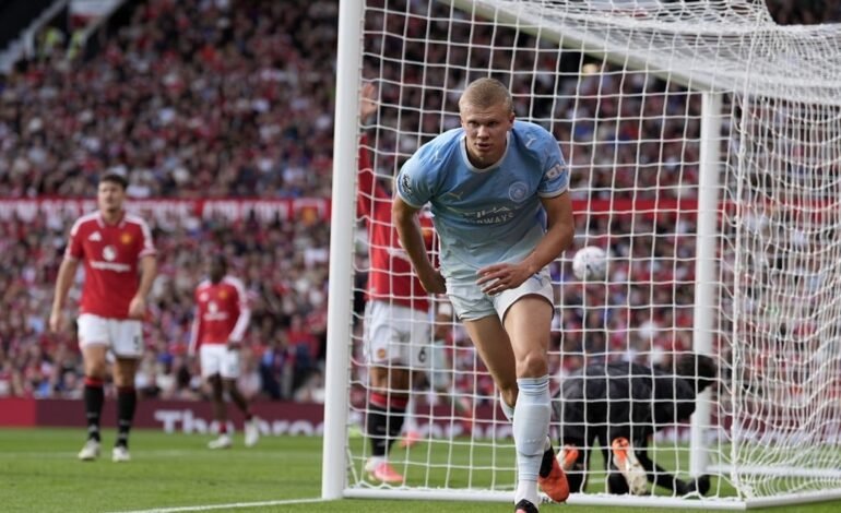 EPL Table: Man City draw level with Arsenal after 1-0 win at Man Utd