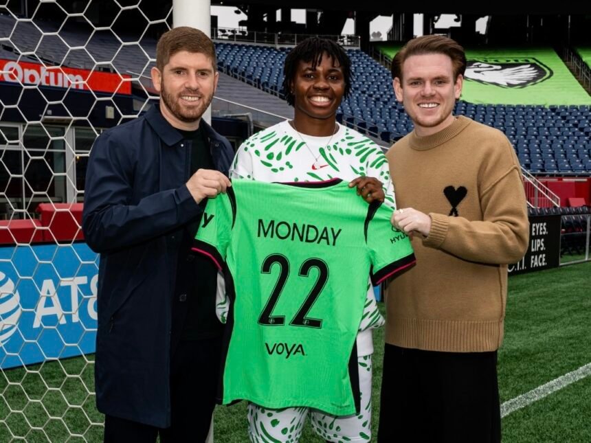 Boston Legacy FC Unveil Super Falcons Striker Monday