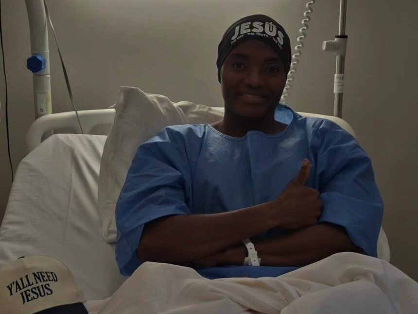 Ajibade Undergoes Successful Surgery, Eyes Quick Recovery